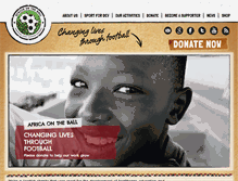Tablet Screenshot of africaontheball.org